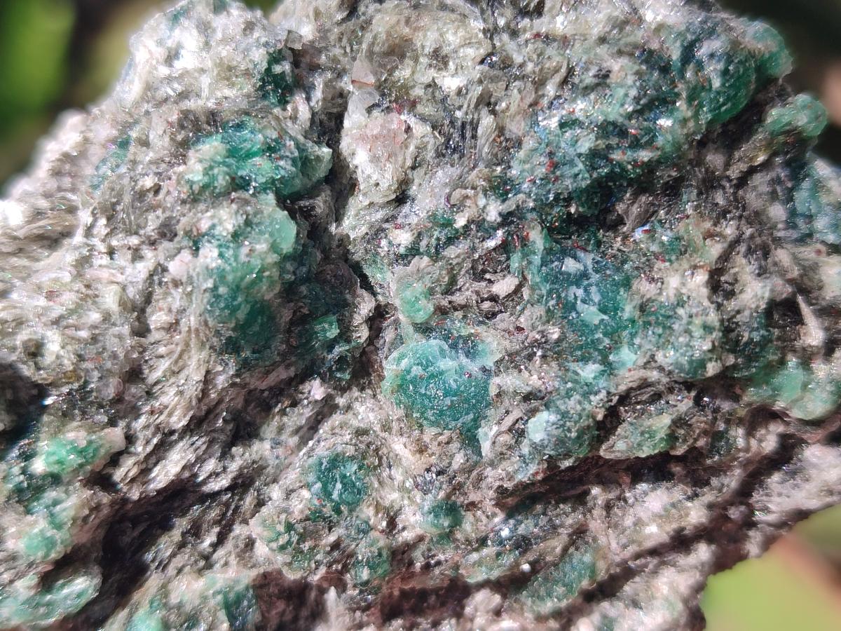 Natural Emerald Mica 'Mutokolite' Cobbed Specimens x 12 From Mutoko, Zimbabwe - Toprock Gemstones and Minerals 