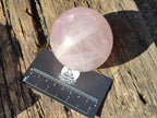 Polished Gemmy Rose and Lavender Quartz Spheres x 4 From Madagascar - Toprock Gemstones and Minerals 