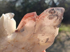 Natural Cabinet Size Red Hematoid Quartz Clusters x 2 From Karoi, Zimbabwe - Toprock Gemstones and Minerals 