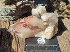 Natural Cabinet Size Red Hematoid Quartz Clusters x 2 From Karoi, Zimbabwe - Toprock Gemstones and Minerals 