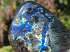 Polished Spectrolite Labradorite Standing Display Pieces x 3 From Madagascar - Toprock Gemstones and Minerals 