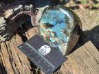 Polished Spectrolite Labradorite Standing Display Pieces x 3 From Madagascar - Toprock Gemstones and Minerals 