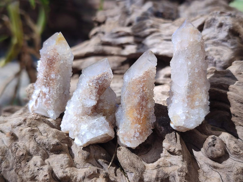 Natural Drusy Fairy Spirit Quartz Crystals x 70 From Boekenhouthoek, South Africa - Toprock Gemstones and Minerals 