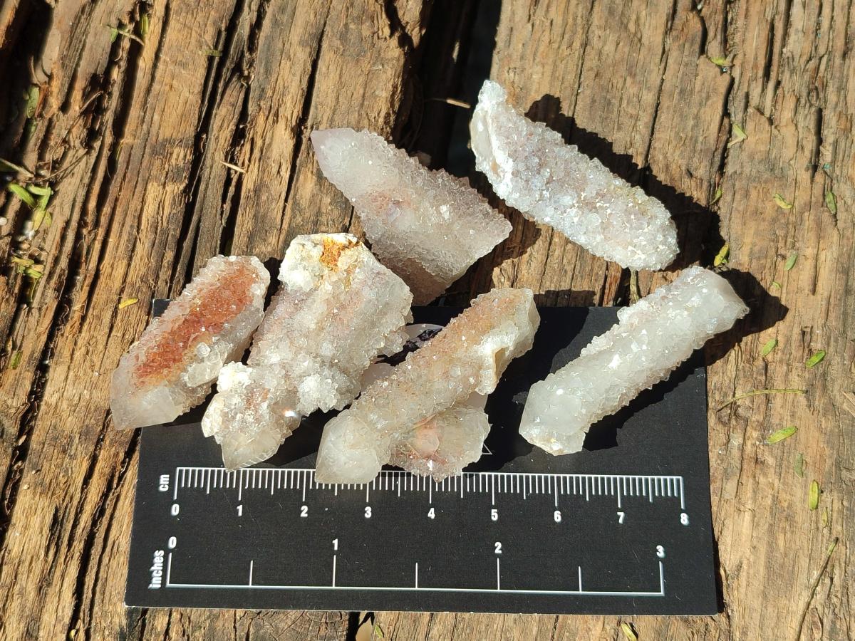 Natural Drusy Fairy Spirit Quartz Crystals x 70 From Boekenhouthoek, South Africa - Toprock Gemstones and Minerals 