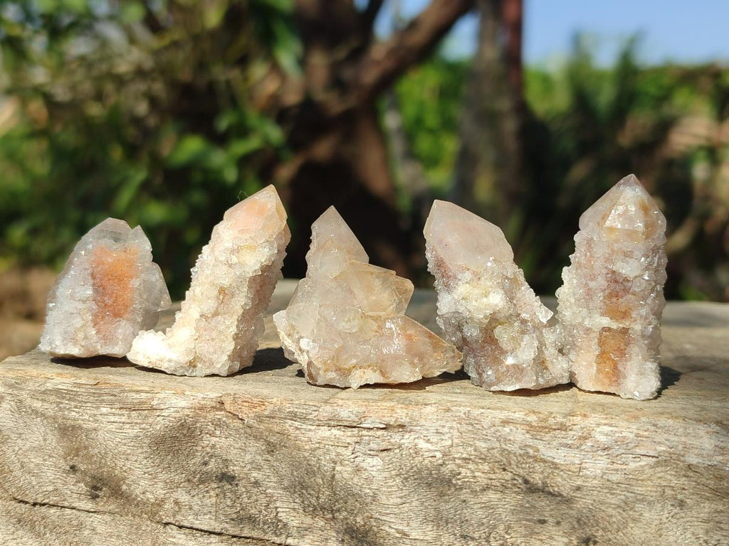 Natural Drusy Fairy Spirit Quartz Crystals x 70 From Boekenhouthoek, South Africa - Toprock Gemstones and Minerals 