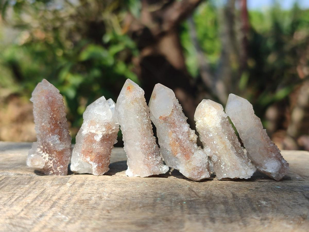 Natural Drusy Fairy Spirit Quartz Crystals x 70 From Boekenhouthoek, South Africa - Toprock Gemstones and Minerals 