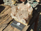 Natural Large Cascading White Phantom Smokey Luena Quartz Cluster x 1 From Luena, Congo - Toprock Gemstones and Minerals 