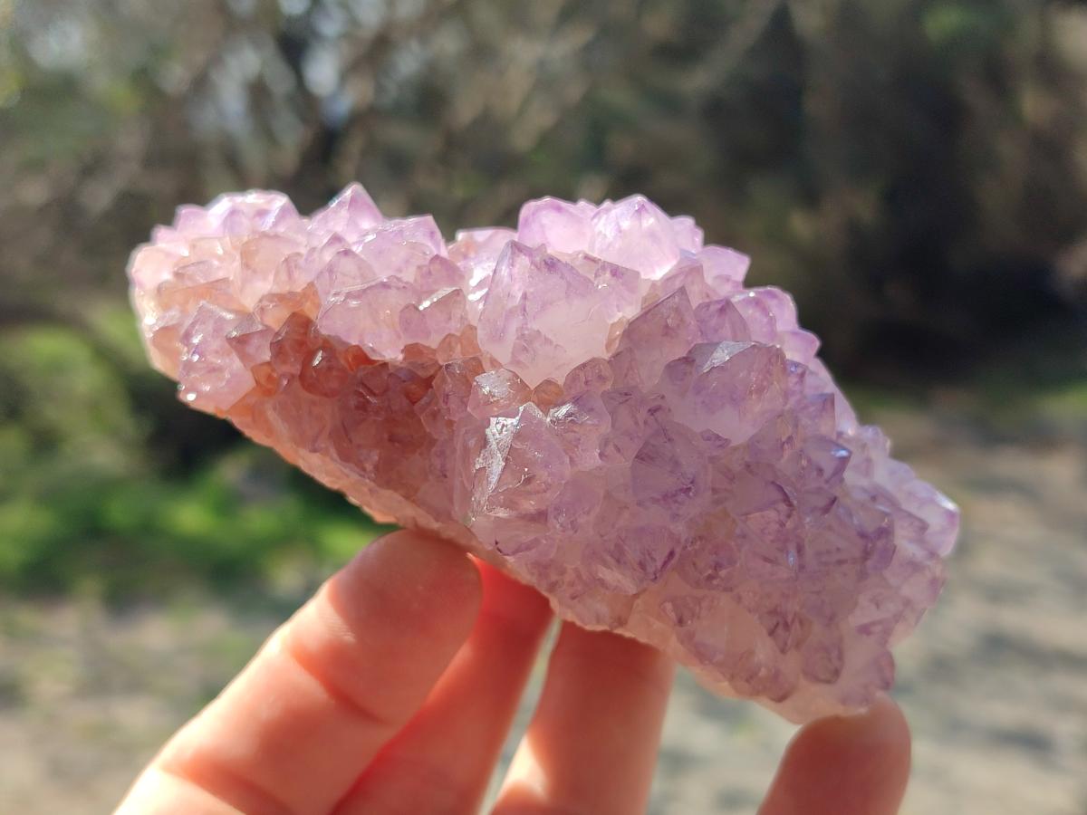 Natural Spirit Amethyst Clusters x 4 From Boekenhouthoek, South Africa - Toprock Gemstones and Minerals 