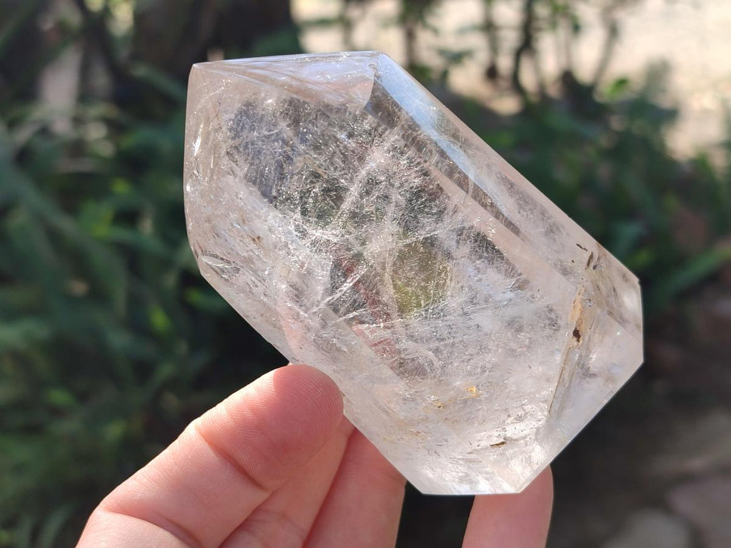 Polished Clear Quartz Crystals x 6 From Madagascar - Toprock Gemstones and Minerals 