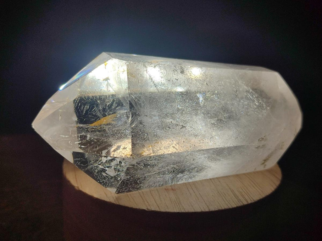 Polished Clear Quartz Crystals x 6 From Madagascar - Toprock Gemstones and Minerals 