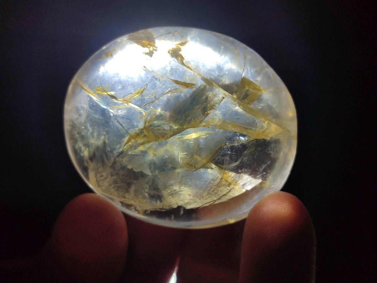 Polished Rock Crystal Galets x 24 From Amoron’i Mania, Madagascar - Toprock Gemstones and Minerals 