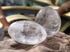 Polished Rock Crystal Galets x 24 From Amoron’i Mania, Madagascar - Toprock Gemstones and Minerals 