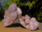 Natural Spirit Amethyst Clusters x 12 From Boekenhouthoek, South Africa - Toprock Gemstones and Minerals 