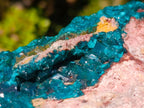 Natural Large Cabinet Size Triangular Dioptase on Dolomite Specimen x 1 From Mashamba East Mine, Congo - Toprock Gemstones and Minerals 