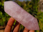 Polished Double Terminated Gemmy Rose Quartz Crystals x 6 From Madagascar - Toprock Gemstones and Minerals 