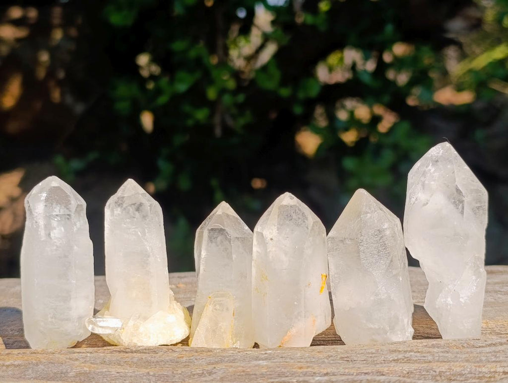 Natural Malagasy Quartz Crystals x 35 From Madagascar - Toprock Gemstones and Minerals 