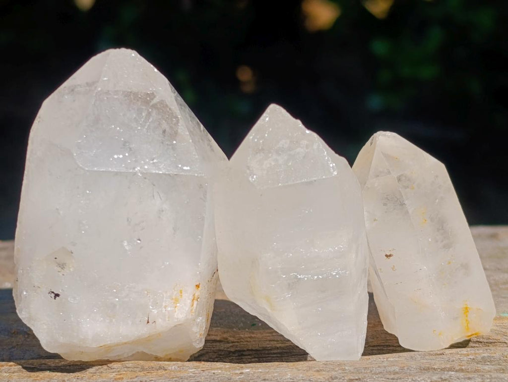 Natural Malagasy Quartz Crystals x 35 From Madagascar - Toprock Gemstones and Minerals 