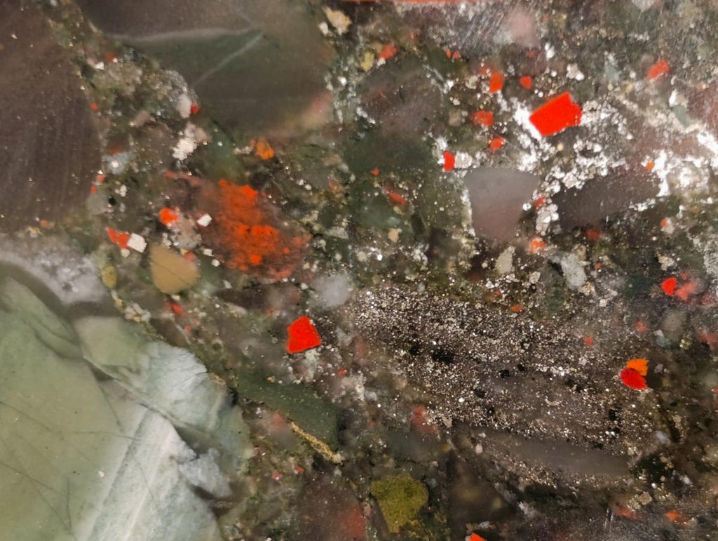 Polished Bloodstone Display Crystals x 3 From Swaziland - Toprock Gemstones and Minerals 