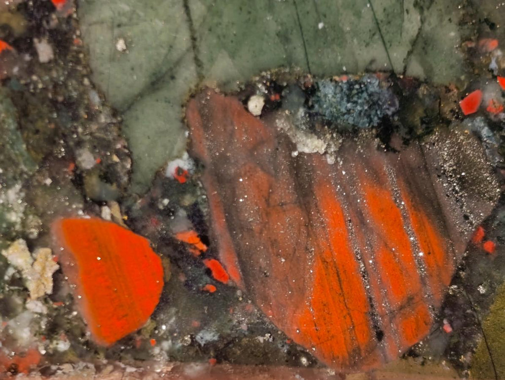 Polished Bloodstone Display Crystals x 3 From Swaziland - Toprock Gemstones and Minerals 