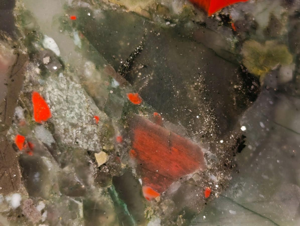 Polished Bloodstone Display Crystals x 3 From Swaziland - Toprock Gemstones and Minerals 