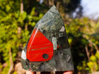 Polished Bloodstone Display Crystals x 3 From Swaziland - Toprock Gemstones and Minerals 