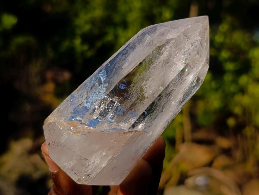 Polished Clear Quartz Crystals x 6 From Madagascar - Toprock Gemstones and Minerals 