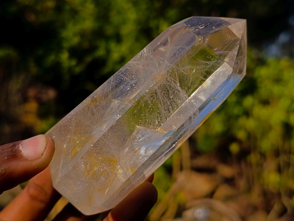 Polished Clear Quartz Crystals x 6 From Madagascar - Toprock Gemstones and Minerals 
