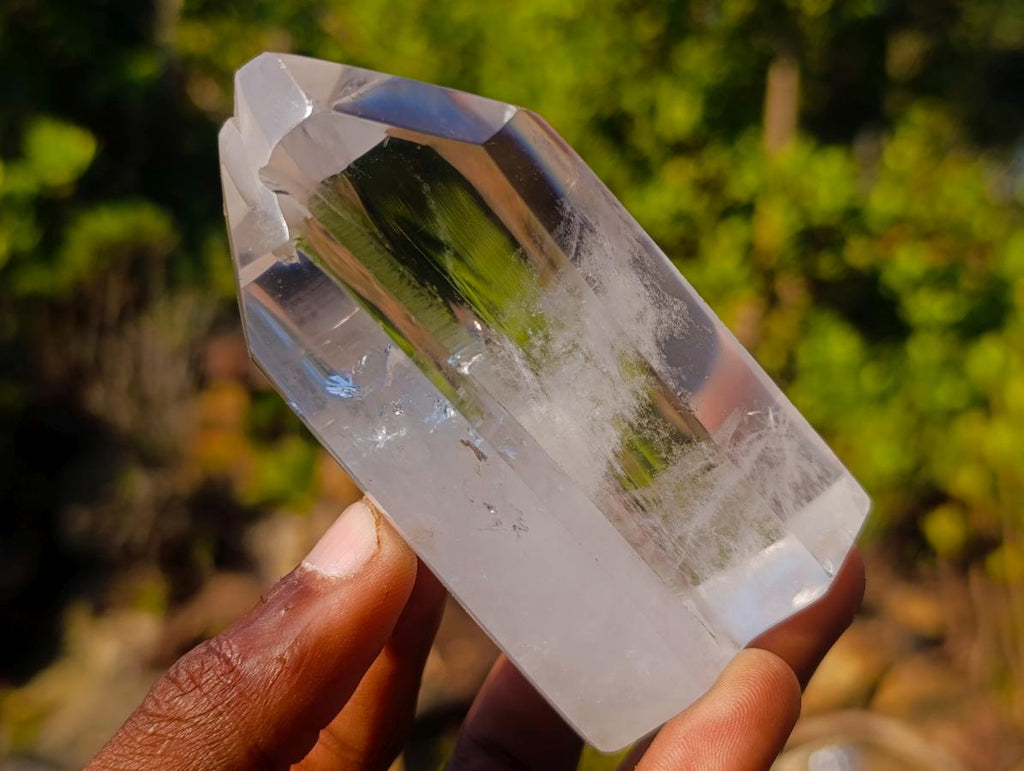 Polished Clear Quartz Crystals x 6 From Madagascar - Toprock Gemstones and Minerals 