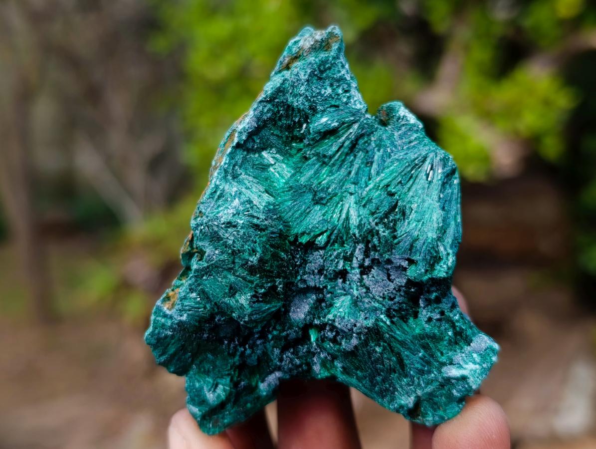 Natural Silky Malachite Specimens x 12 From Kasompe, Congo - Toprock Gemstones and Minerals 