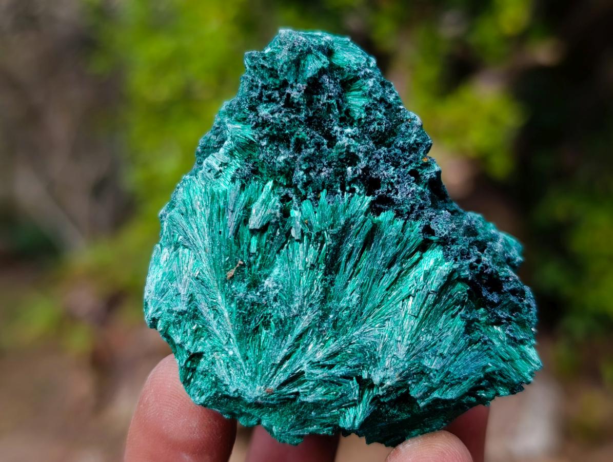 Natural Silky Malachite Specimens x 12 From Kasompe, Congo - Toprock Gemstones and Minerals 