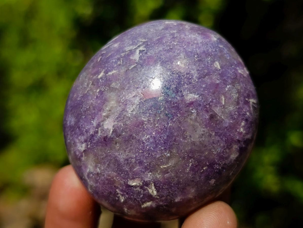 Polished Lepidolite Galets x 20 From Ambatondrazaka, Madagascar - Toprock Gemstones and Minerals 