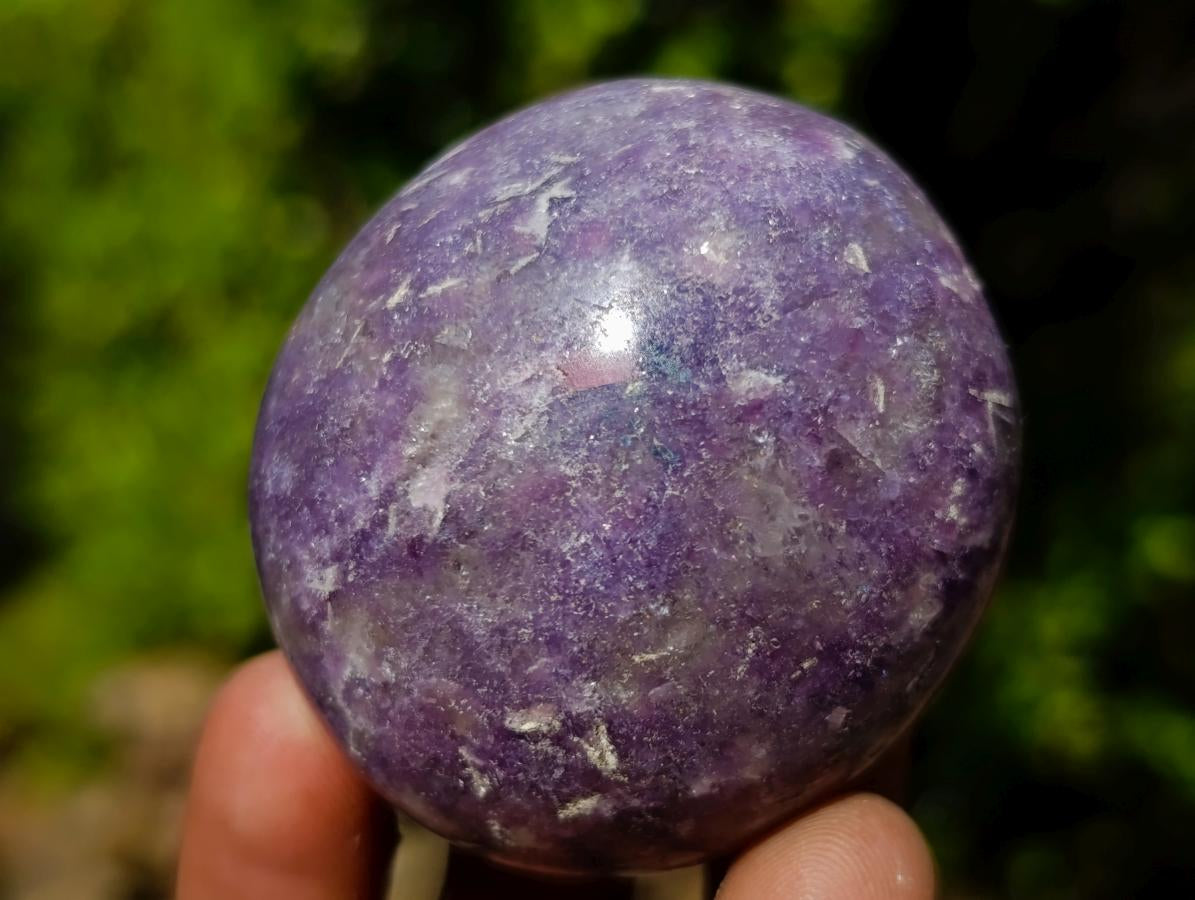Polished Lepidolite Galets x 20 From Ambatondrazaka, Madagascar - Toprock Gemstones and Minerals 