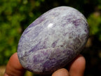 Polished Lepidolite Galets x 20 From Ambatondrazaka, Madagascar - Toprock Gemstones and Minerals 