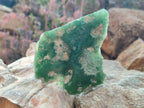 Polished One Side Mtorolite Chrysoprase Slices x 12 From Mutorashanga, Zimbabwe - Toprock Gemstones and Minerals 