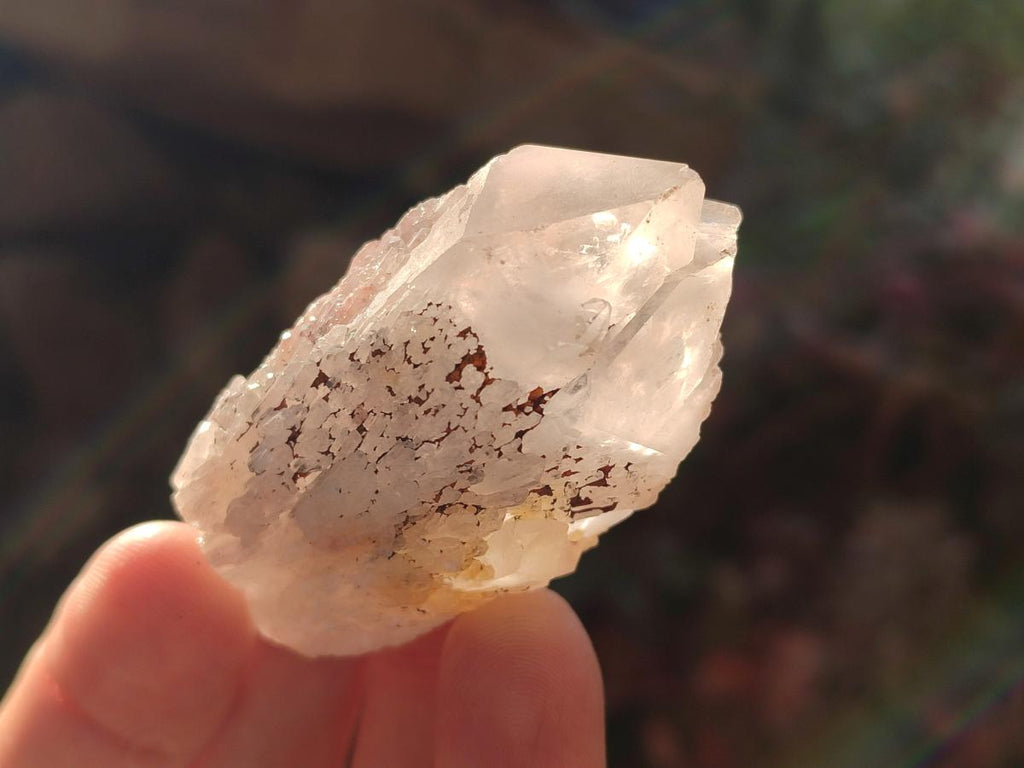 Natural Mini Single Window Pineapple Quartz Crystals x 35 From Antsirabe, Madagascar - Toprock Gemstones and Minerals 