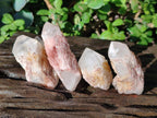 Natural Mini Single Window Pineapple Quartz Crystals x 35 From Antsirabe, Madagascar - Toprock Gemstones and Minerals 