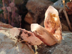 Natural Mini Single Window Pineapple Quartz Crystals x 35 From Antsirabe, Madagascar - Toprock Gemstones and Minerals 