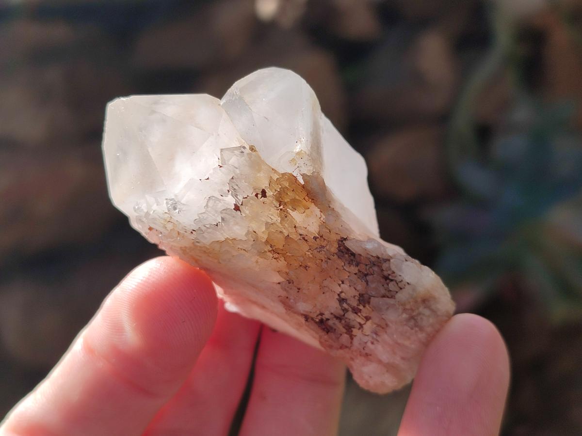 Natural Mini Single Window Pineapple Quartz Crystals x 35 From Antsirabe, Madagascar - Toprock Gemstones and Minerals 
