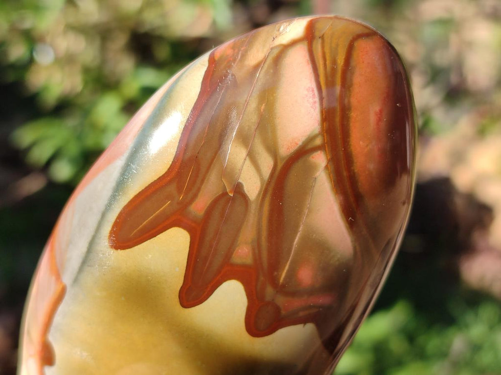 Polished Polychrome Jasper Standing Display Pieces x 4 From Androka, Madagascar - Toprock Gemstones and Minerals 
