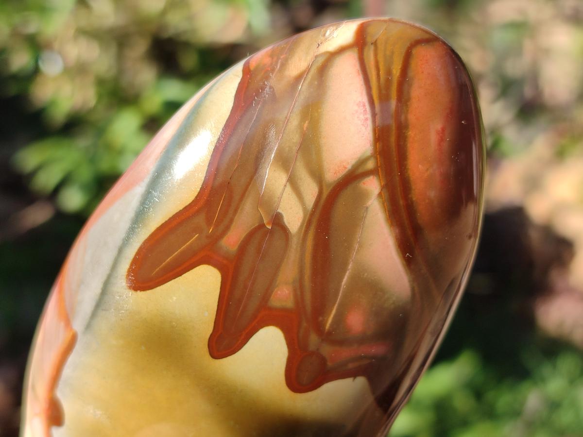 Polished Polychrome Jasper Standing Display Pieces x 4 From Androka, Madagascar - Toprock Gemstones and Minerals 