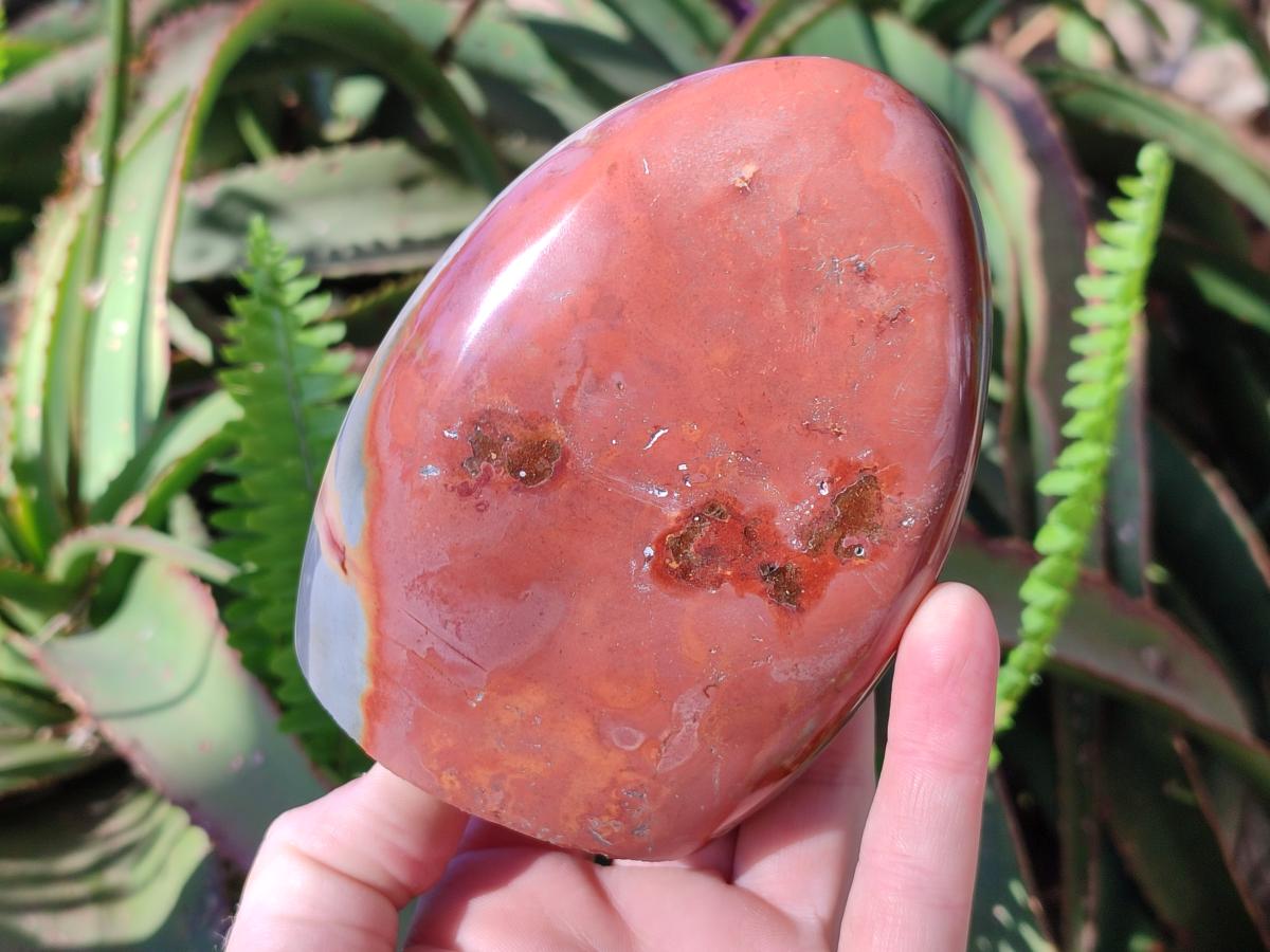 Polished Polychrome Jasper Standing Display Pieces x 4 From Androka, Madagascar - Toprock Gemstones and Minerals 