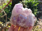 Natural Jacaranda Amethyst Clusters x 2 From Mumbwa, Zambia - Toprock Gemstones and Minerals 