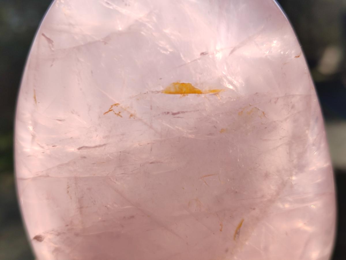 Polished Gemmy Rose Quartz Standing Display Pieces x 2 From Madagascar - Toprock Gemstones and Minerals 