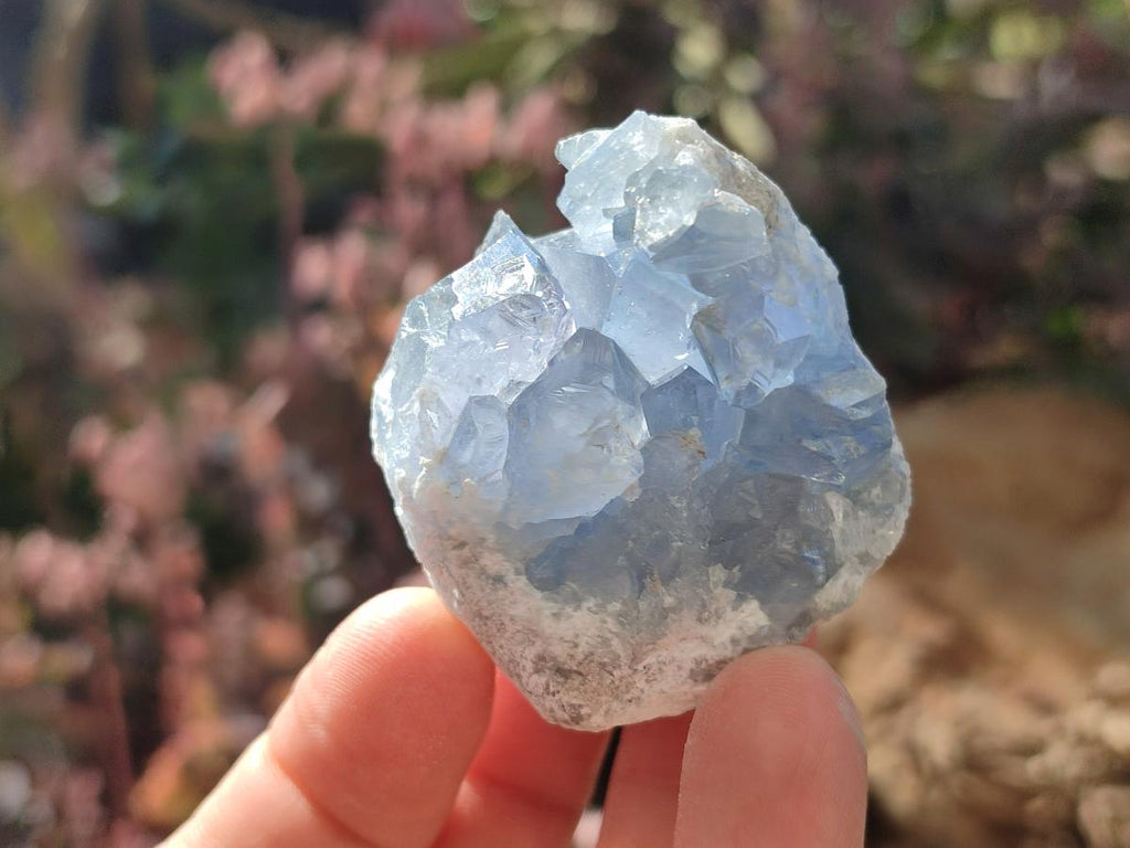 Natural Blue Celestite Specimens x 35 From Sakoany, Madagascar - Toprock Gemstones and Minerals 