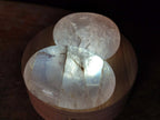 Polished Gemmy Rose Quartz Palm Stones x 35 From Madagascar - Toprock Gemstones and Minerals 