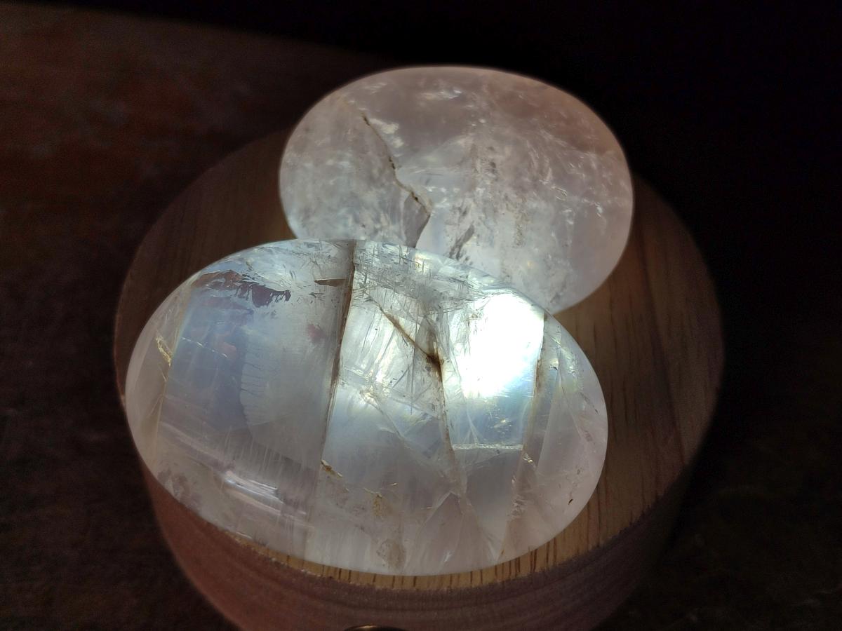 Polished Gemmy Rose Quartz Palm Stones x 35 From Madagascar - Toprock Gemstones and Minerals 