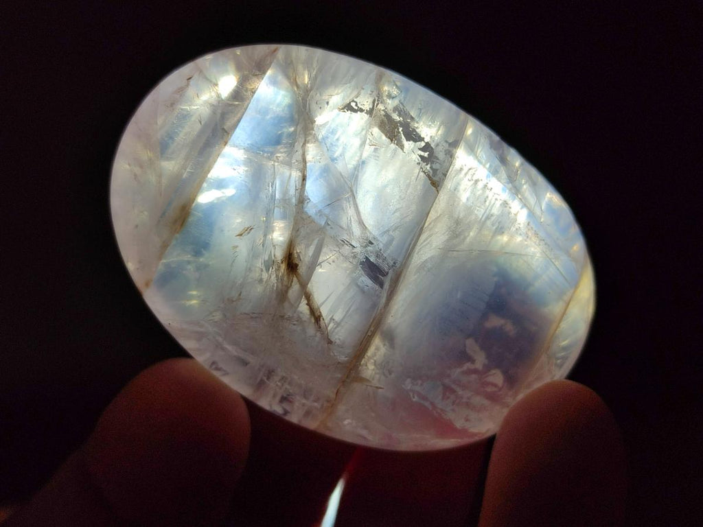 Polished Gemmy Rose Quartz Palm Stones x 35 From Madagascar - Toprock Gemstones and Minerals 
