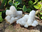 Natural Drusy Stalagmitic Snow Finger Quartz Coated Crystals x 35 From Albert's Mountain, Lesotho - Toprock Gemstones and Minerals 