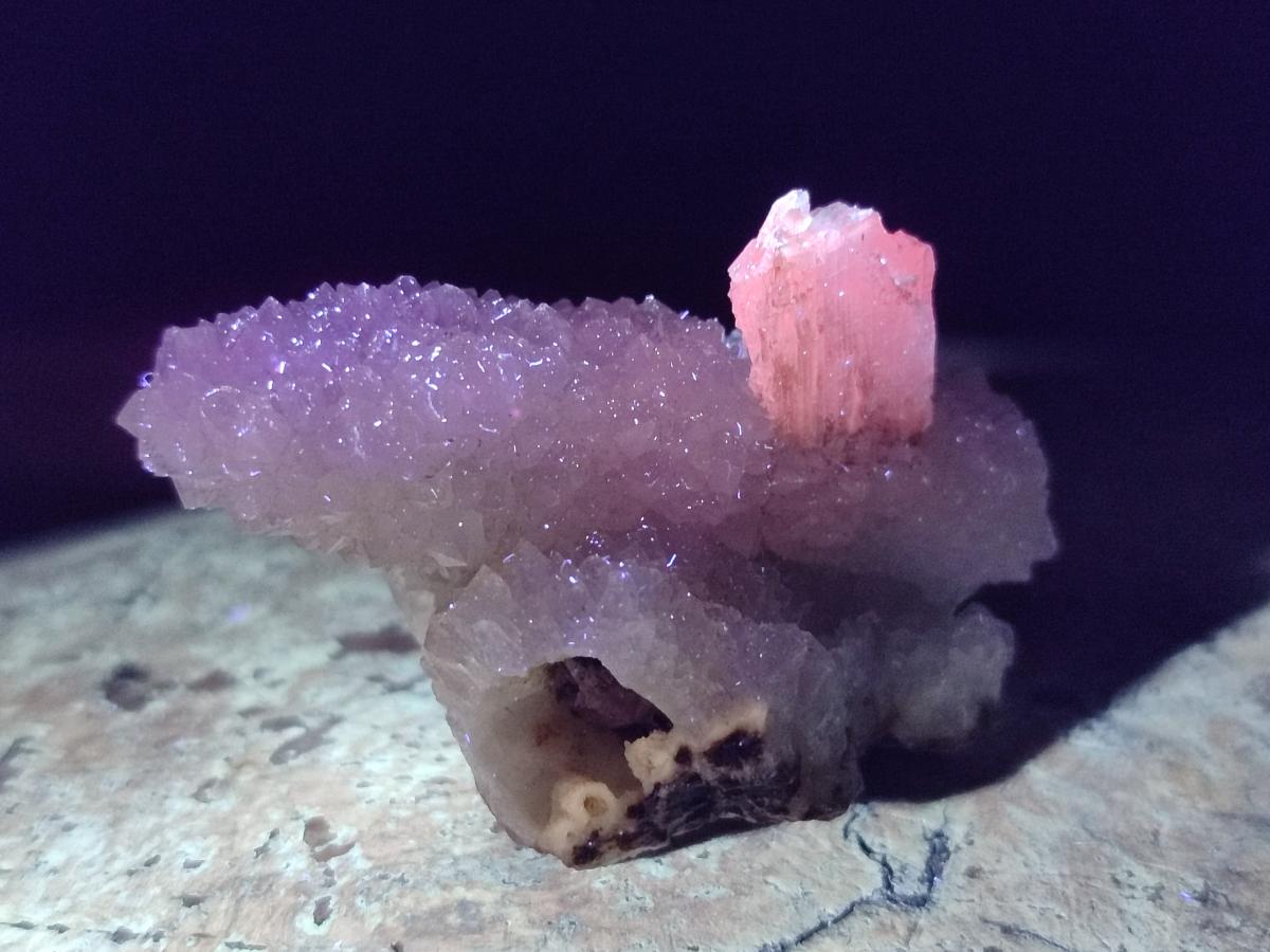 Natural Drusy Stalagmitic Snow Finger Quartz Coated Crystals x 35 From Albert's Mountain, Lesotho - Toprock Gemstones and Minerals 