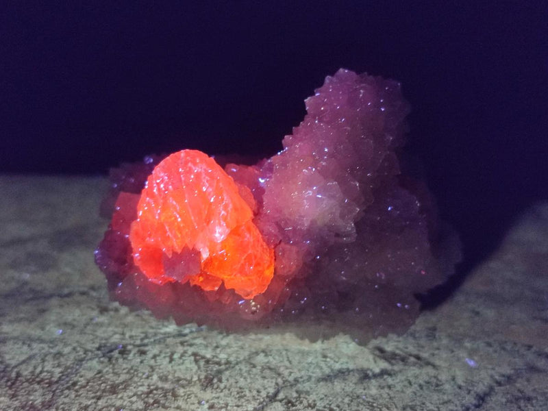Natural Drusy Stalagmitic Snow Finger Quartz Coated Crystals x 35 From Albert's Mountain, Lesotho - Toprock Gemstones and Minerals 